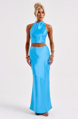 Zaylee Maxi Skirt - Blue Skirt XS Babyboo Fashion Premium Exclusive Design