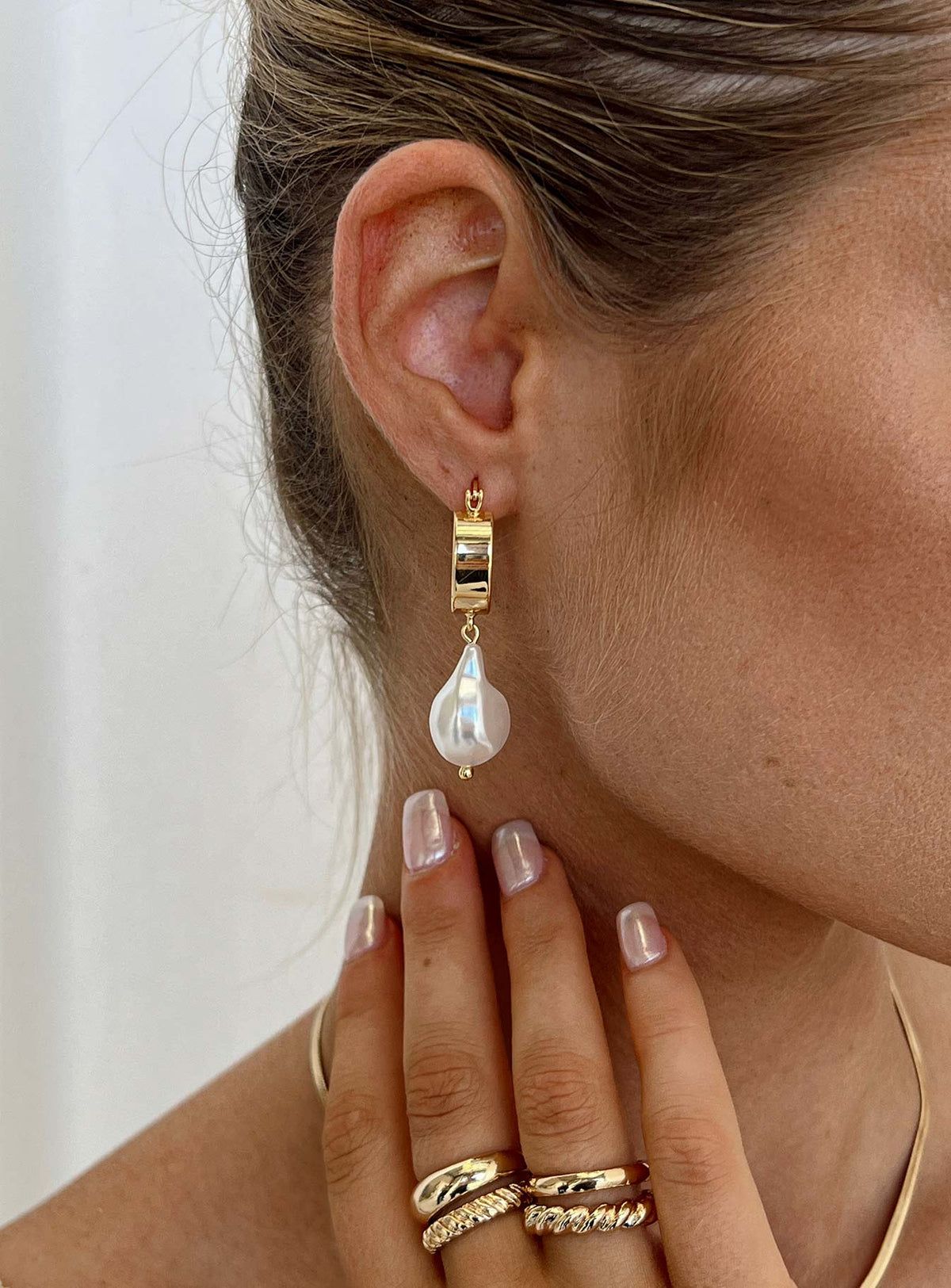 Kai Gold Plated Earrings