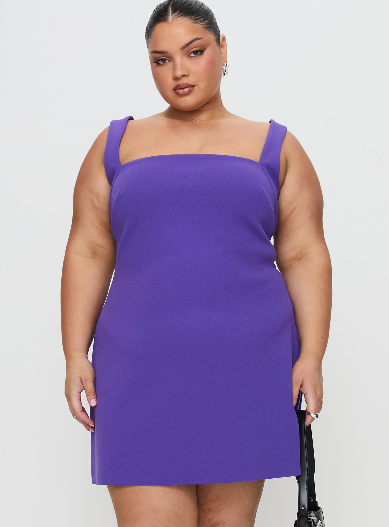 Bombshell Mini Dress Purple