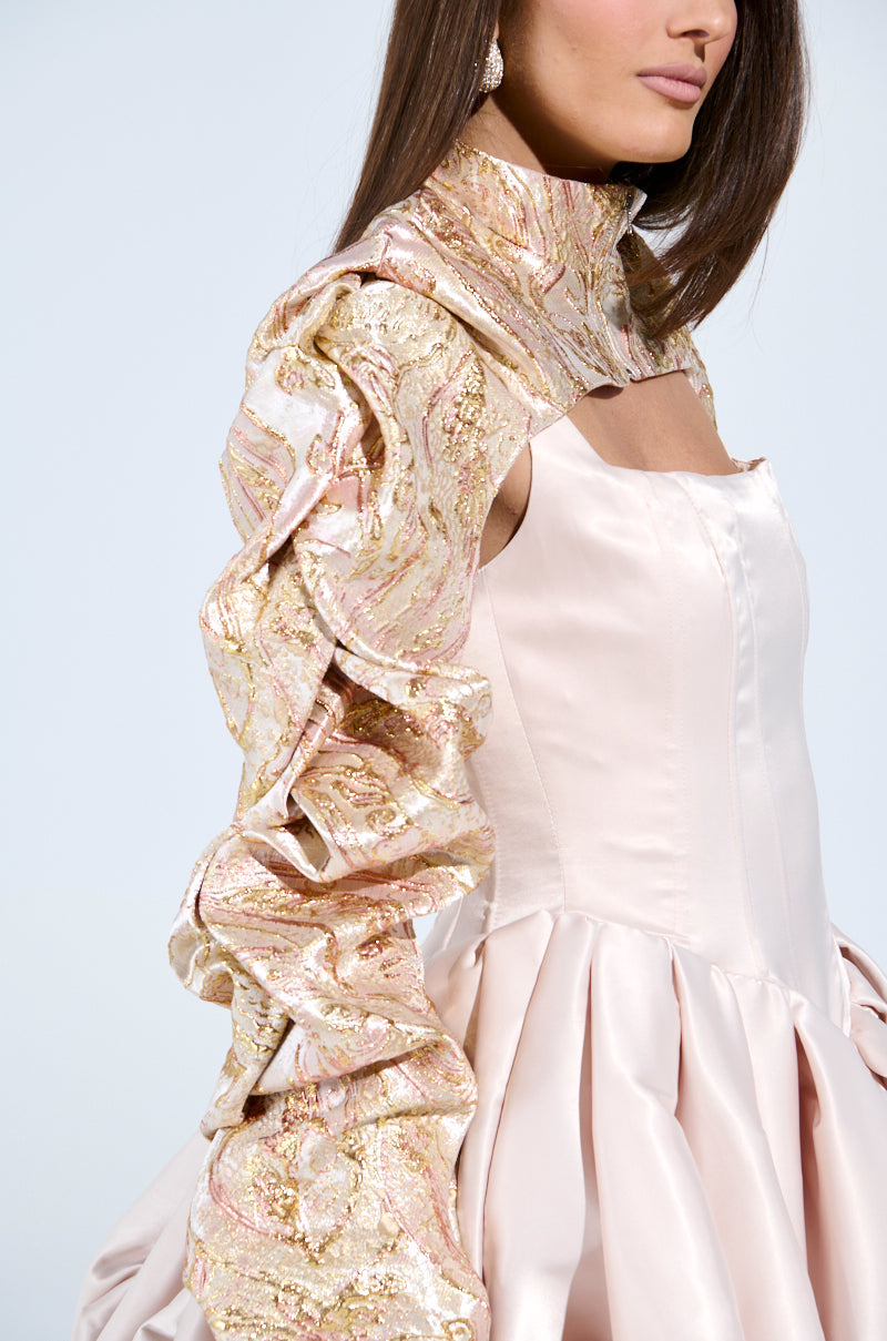 CORA BROCADE BOLERO