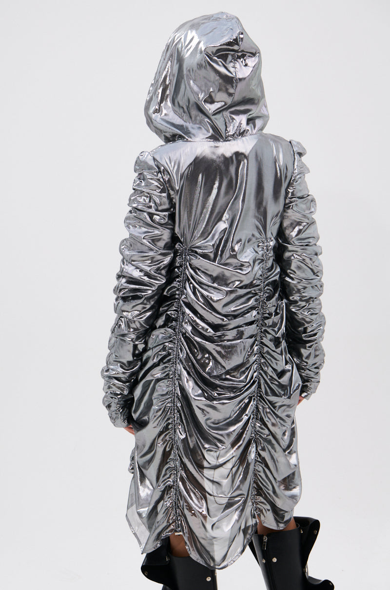 WAYS TO GO METALLIC ADJUSTABLE DRESS