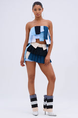 STANDING ON BUSINESS MINI SKIRT