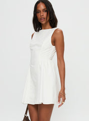 Maryvonne Mini Dress White