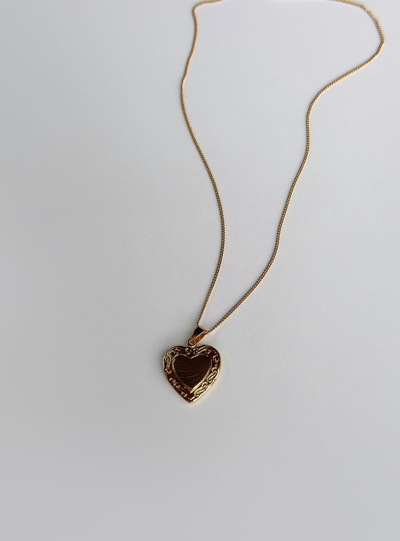 Lock It Up Gold Plated Necklace Gold