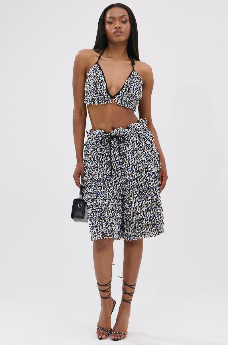 SHAGGY BRALETTE