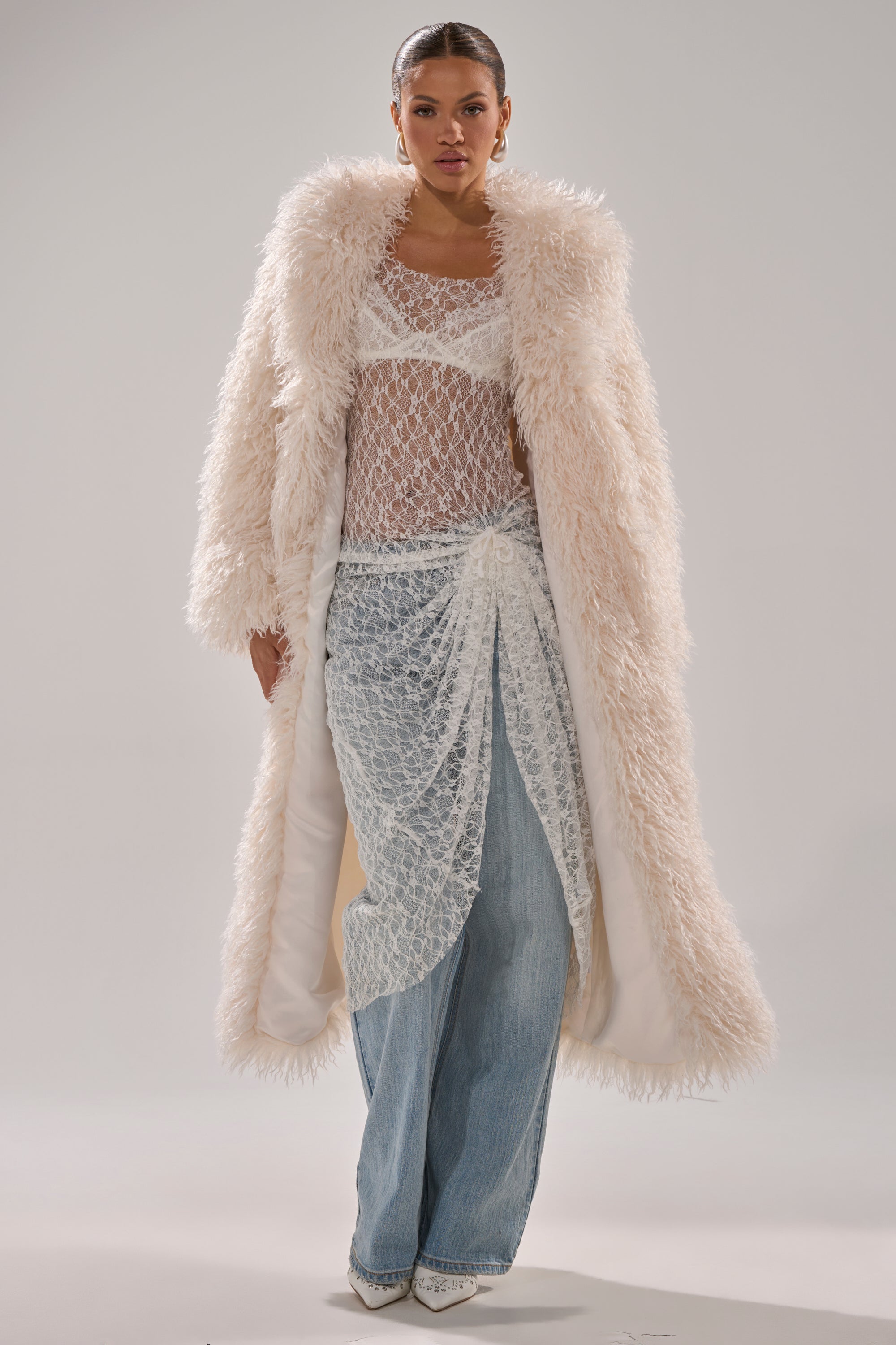 SCARLETT FAUX FUR COAT