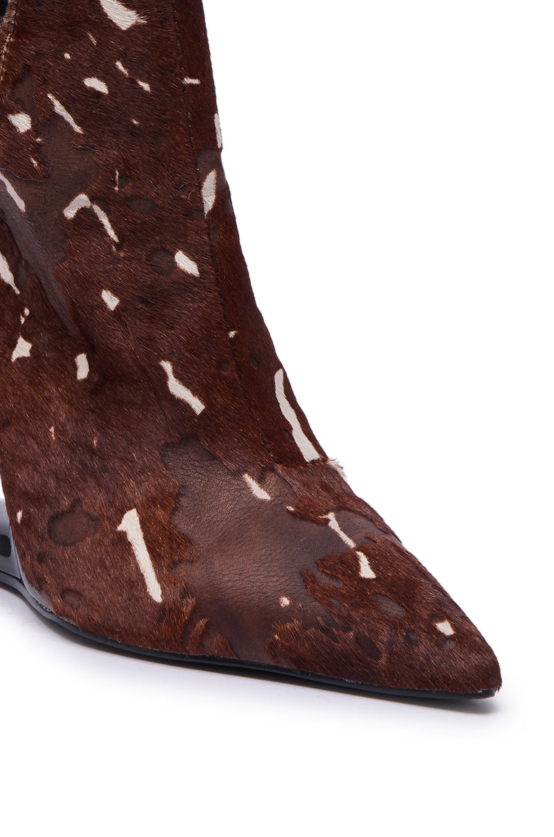 AZALEA WANG JOST BROWN MULTI WEDGE PUMP