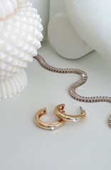 Zyla Earrings Gold