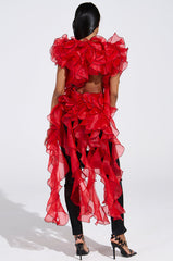 LOVER RUFFLE BLOUSE