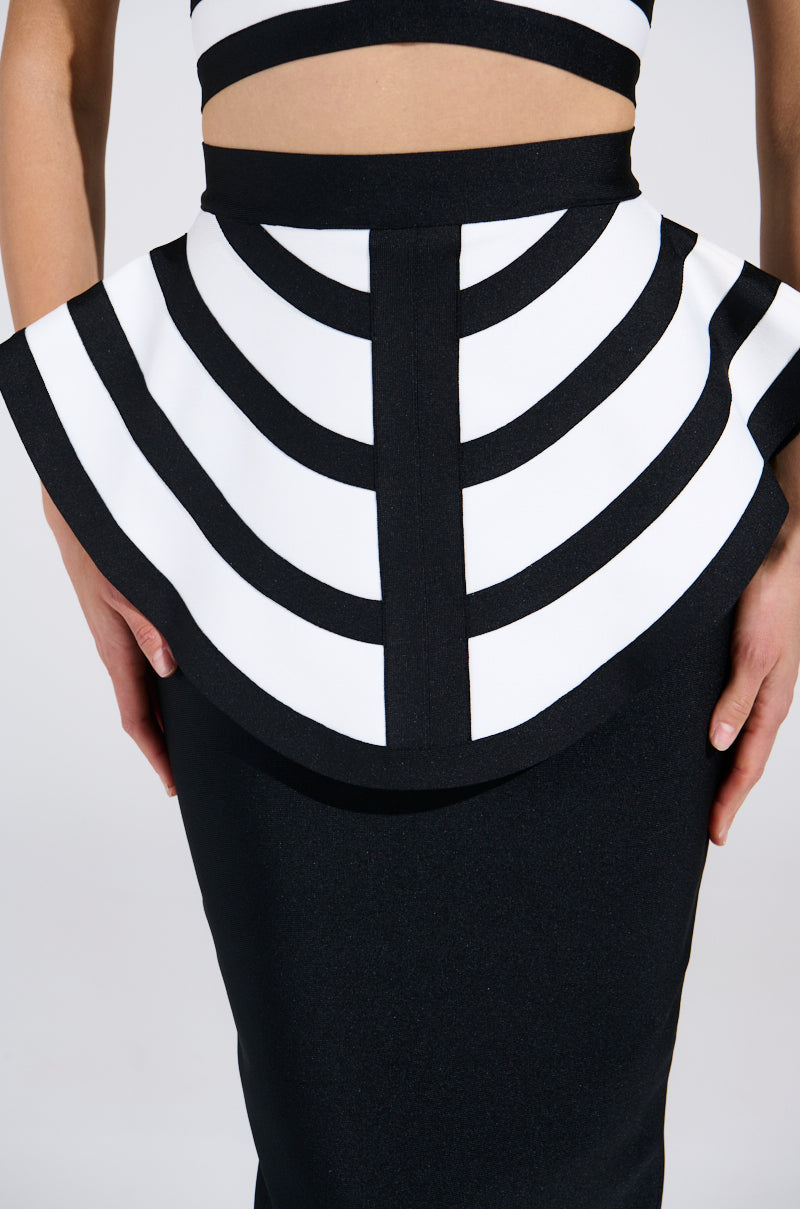 WAITING FOR YOU MIDI SKIRT