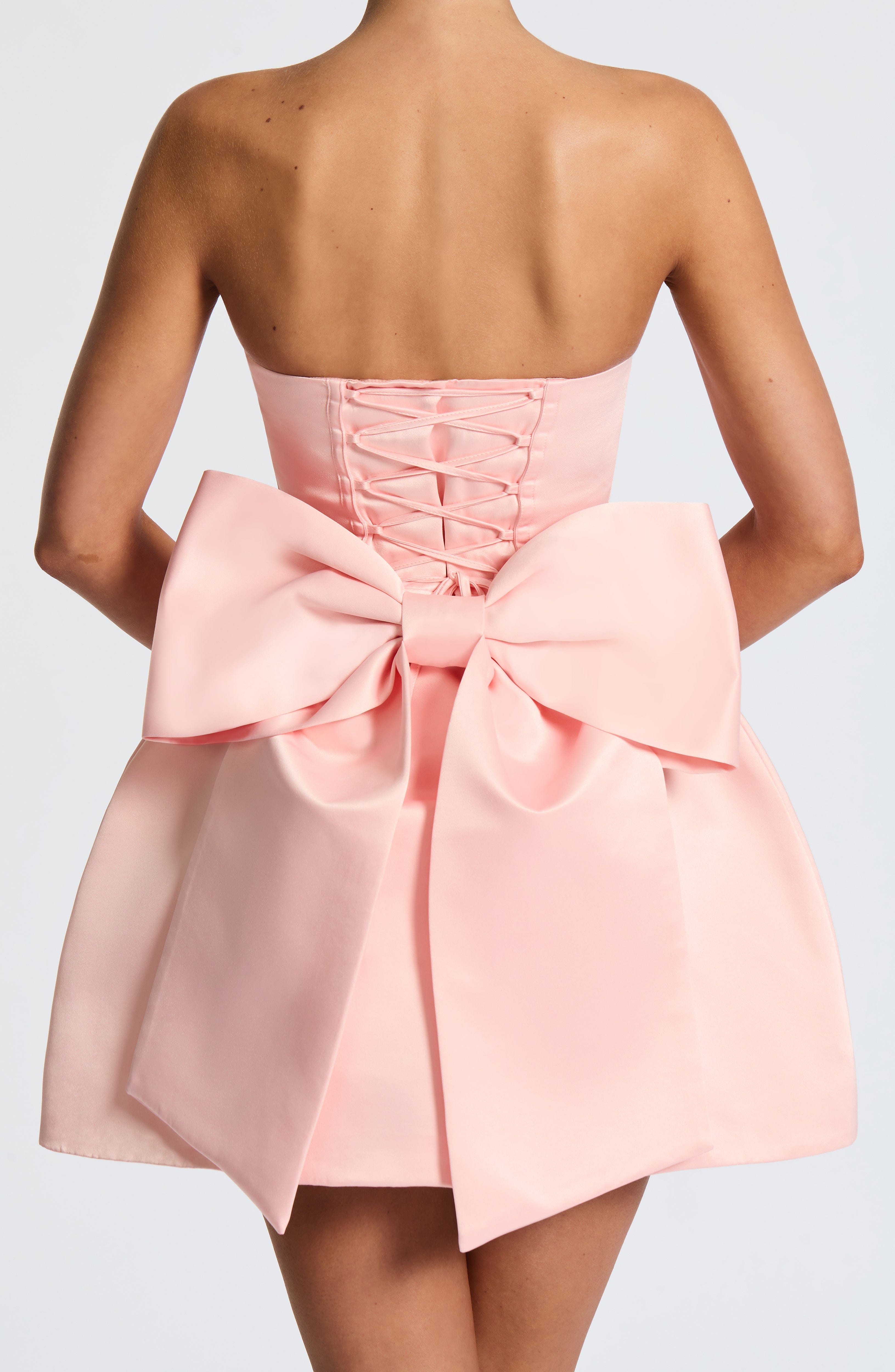 Abbey Mini Dress - Blush Dress Babyboo Fashion Premium Exclusive Design