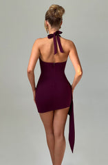 Adella Mini Dress - Cherry Lacquer Dress Babyboo Fashion Premium Exclusive Design