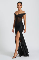 Alaia Maxi Dress - Black Dress Babyboo Fashion Premium Exclusive Design