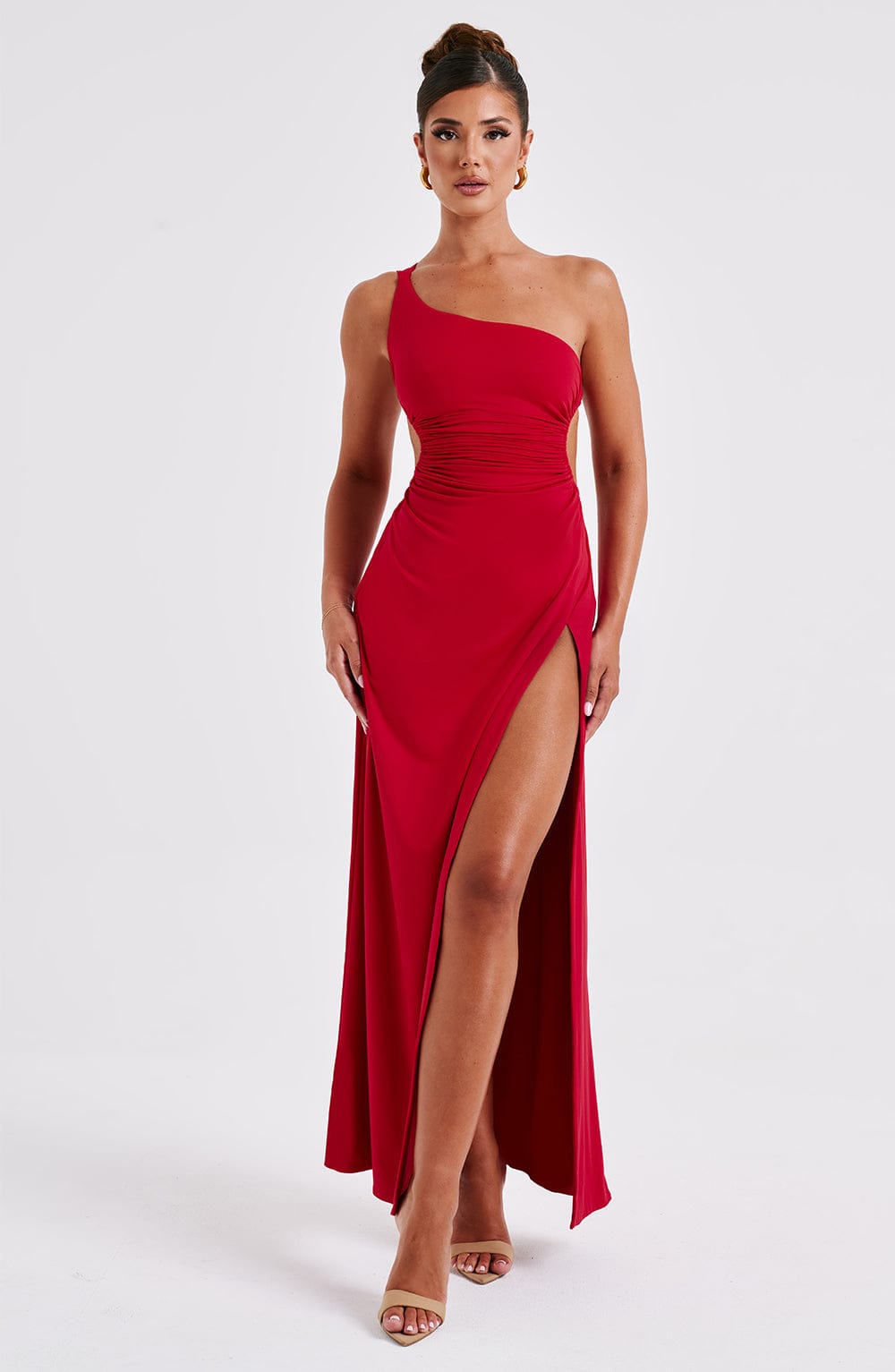 Alecia Maxi Dress - Red Dress Babyboo Fashion Premium Exclusive Design
