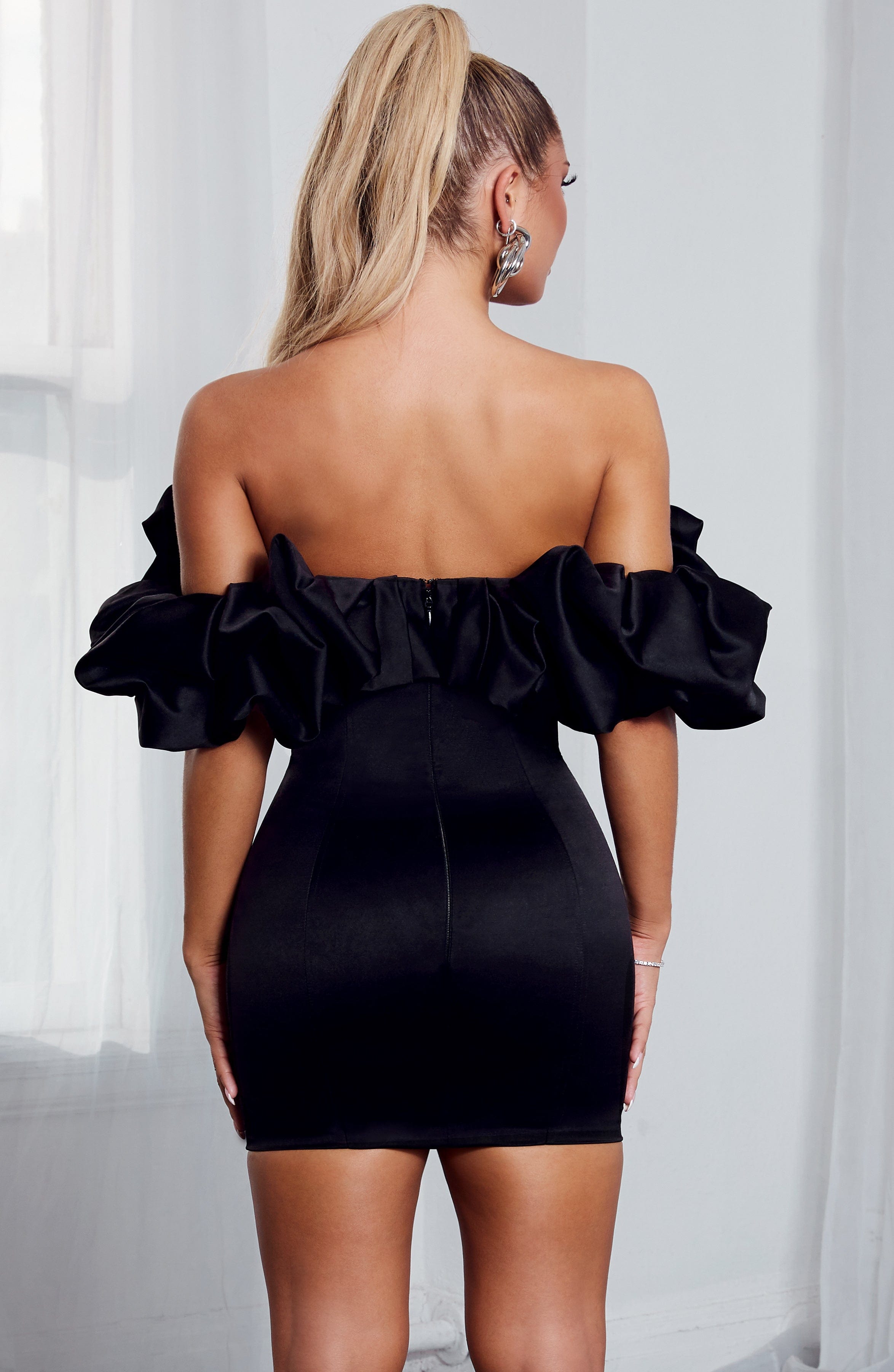 Allie Mini Dress - Black Dress Babyboo Fashion Premium Exclusive Design