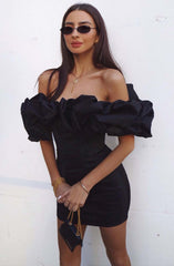 Allie Mini Dress - Black Dress Babyboo Fashion Premium Exclusive Design