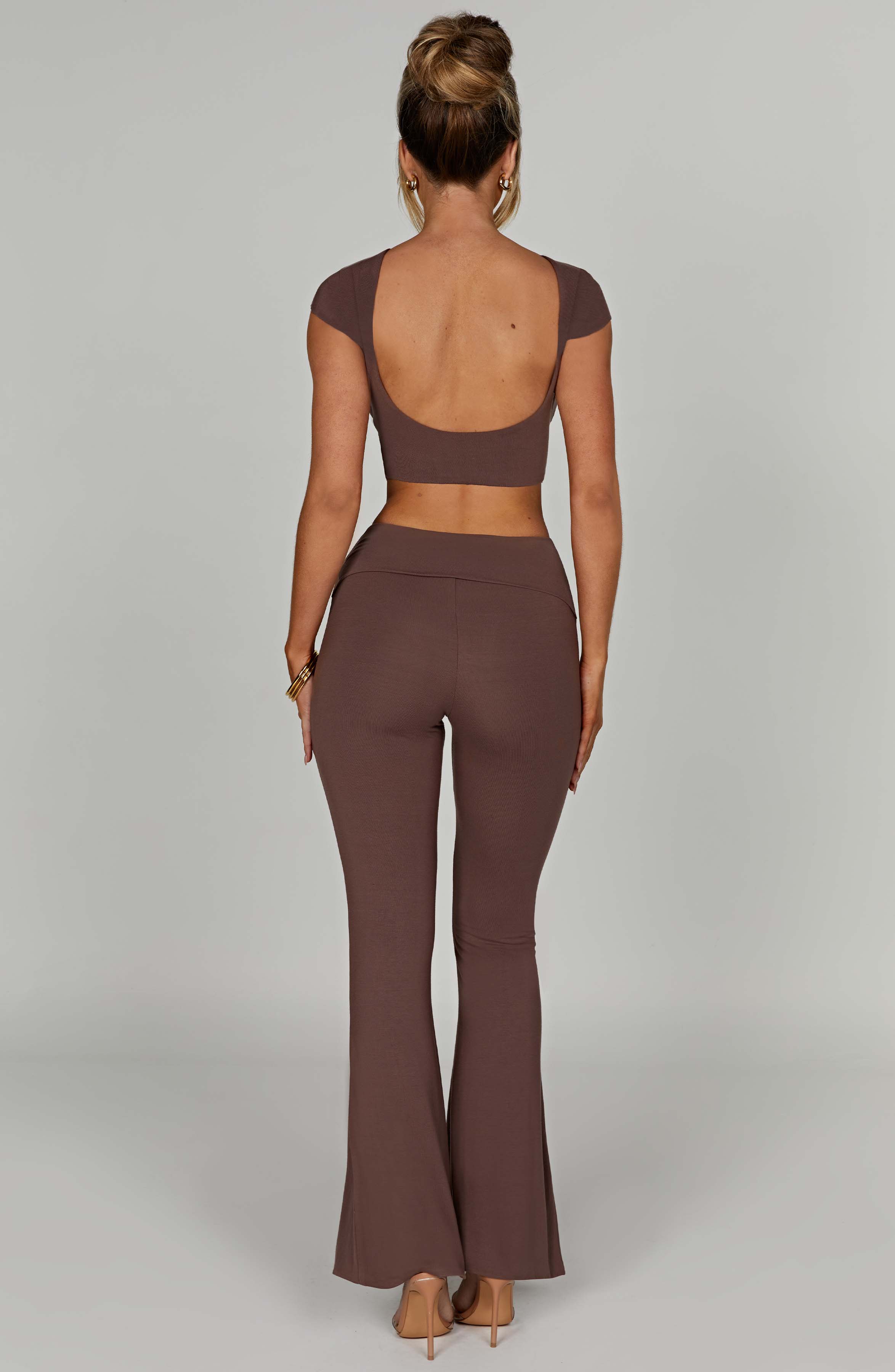 Anika Top - Chocolate Tops Babyboo Fashion Premium Exclusive Design