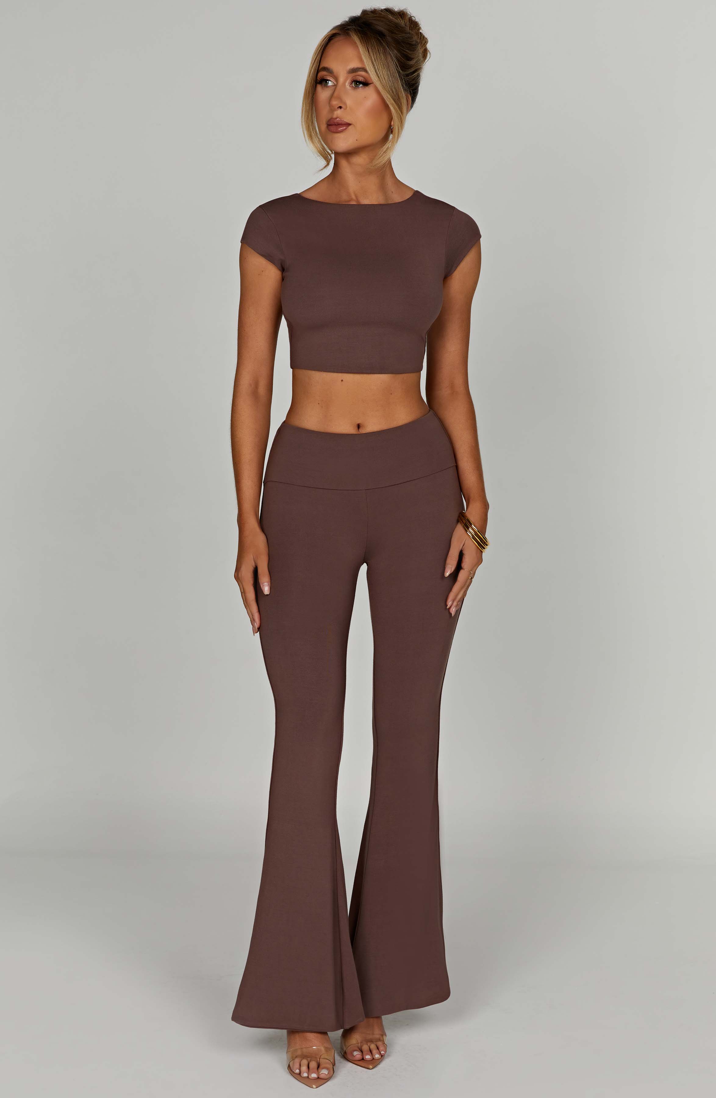 Anika Top - Chocolate Tops Babyboo Fashion Premium Exclusive Design