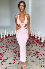Arabella Maxi Dress - Blush Dress XS Babyboo Fashion Premium Exclusive Design