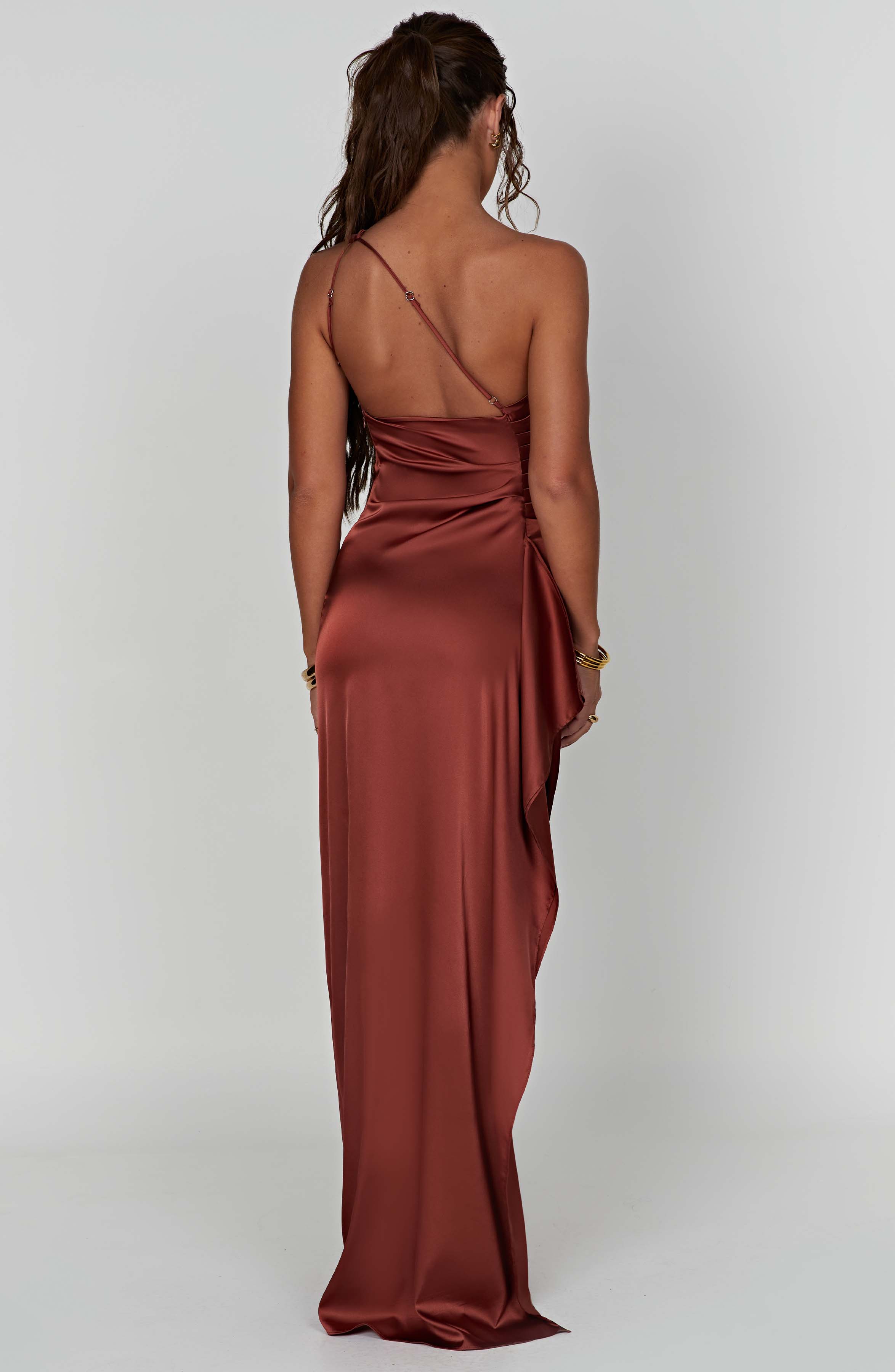 Ariel Maxi Dress - Rust Dress Babyboo Fashion Premium Exclusive Design