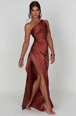 Ariel Maxi Dress - Rust Dress Babyboo Fashion Premium Exclusive Design