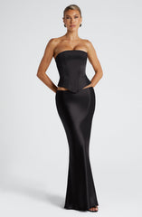 Atlanta Maxi Skirt - Black Skirt Babyboo Fashion Premium Exclusive Design