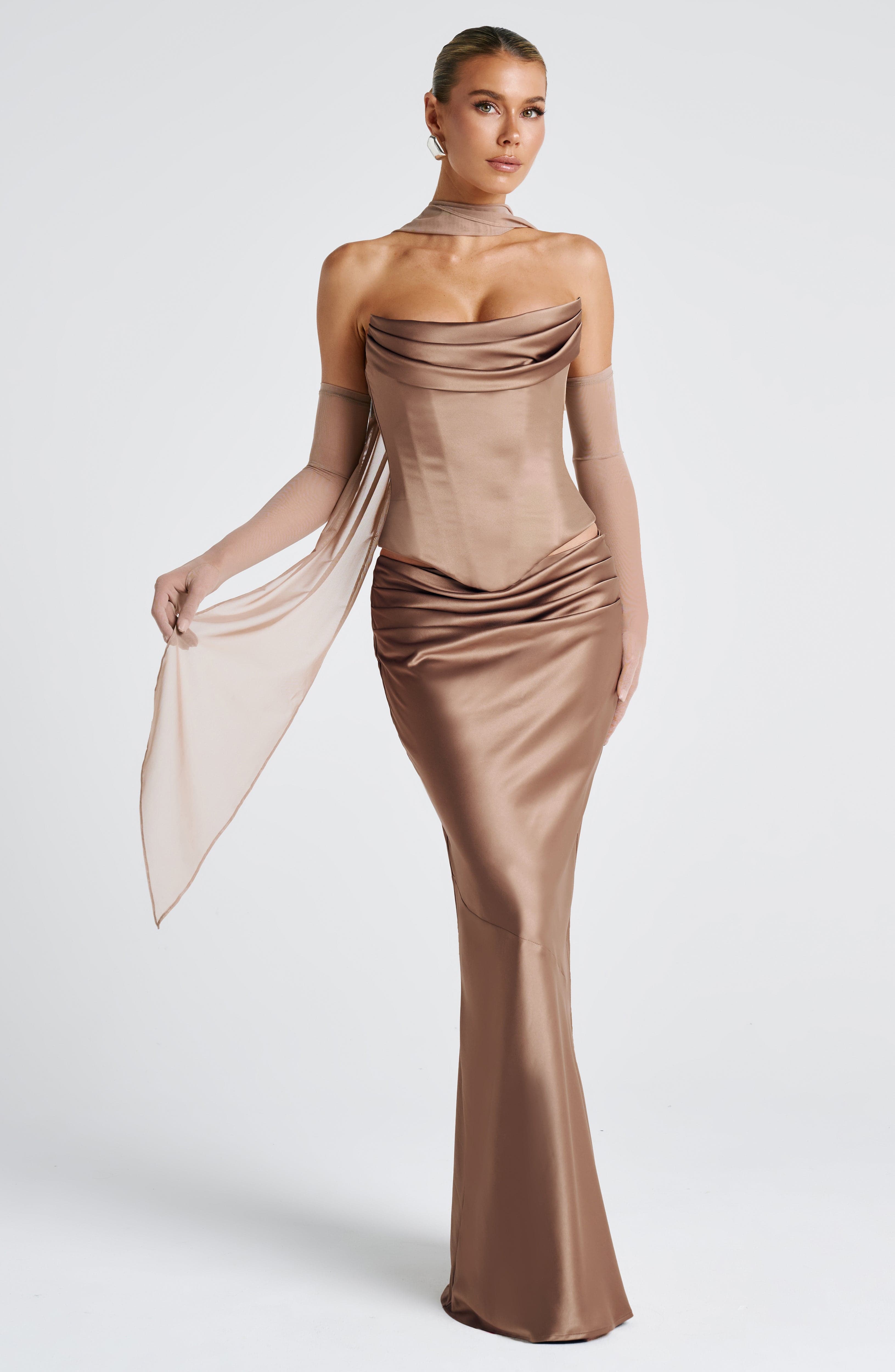 Bernadette Maxi Skirt - Hazel Skirt Babyboo Fashion Premium Exclusive Design
