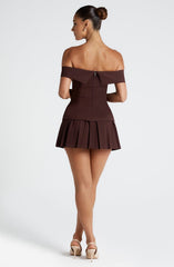 Blakely Top - Plum Brown Tops Babyboo Fashion Premium Exclusive Design