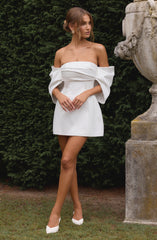 Briella Mini Dress - Ivory Dress Babyboo Fashion Premium Exclusive Design