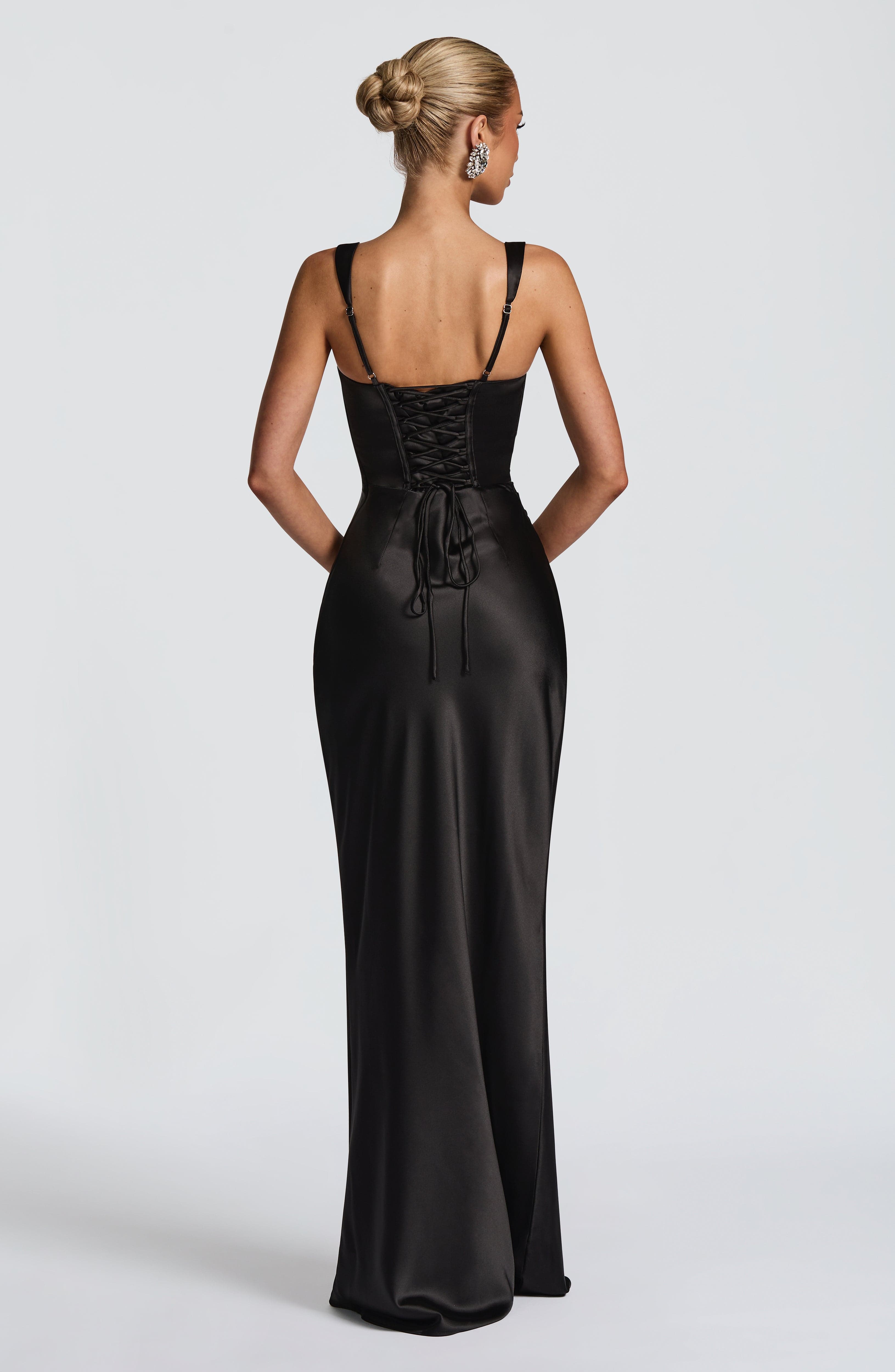 Calanthe Maxi Dress - Black Dress Babyboo Fashion Premium Exclusive Design