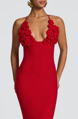 Celaena Maxi Dress - Red Dress Babyboo Fashion Premium Exclusive Design