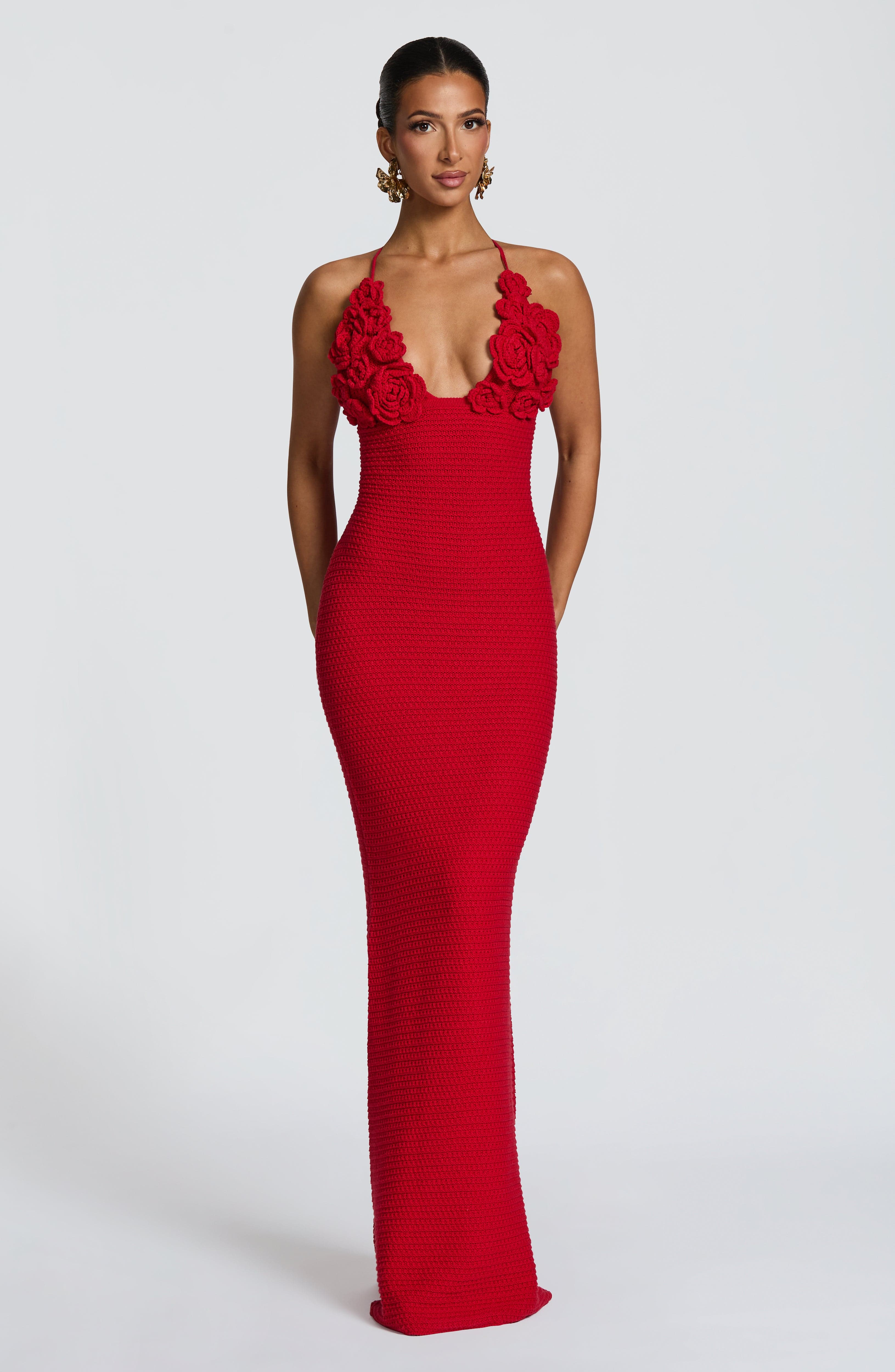 Celaena Maxi Dress - Red Dress Babyboo Fashion Premium Exclusive Design