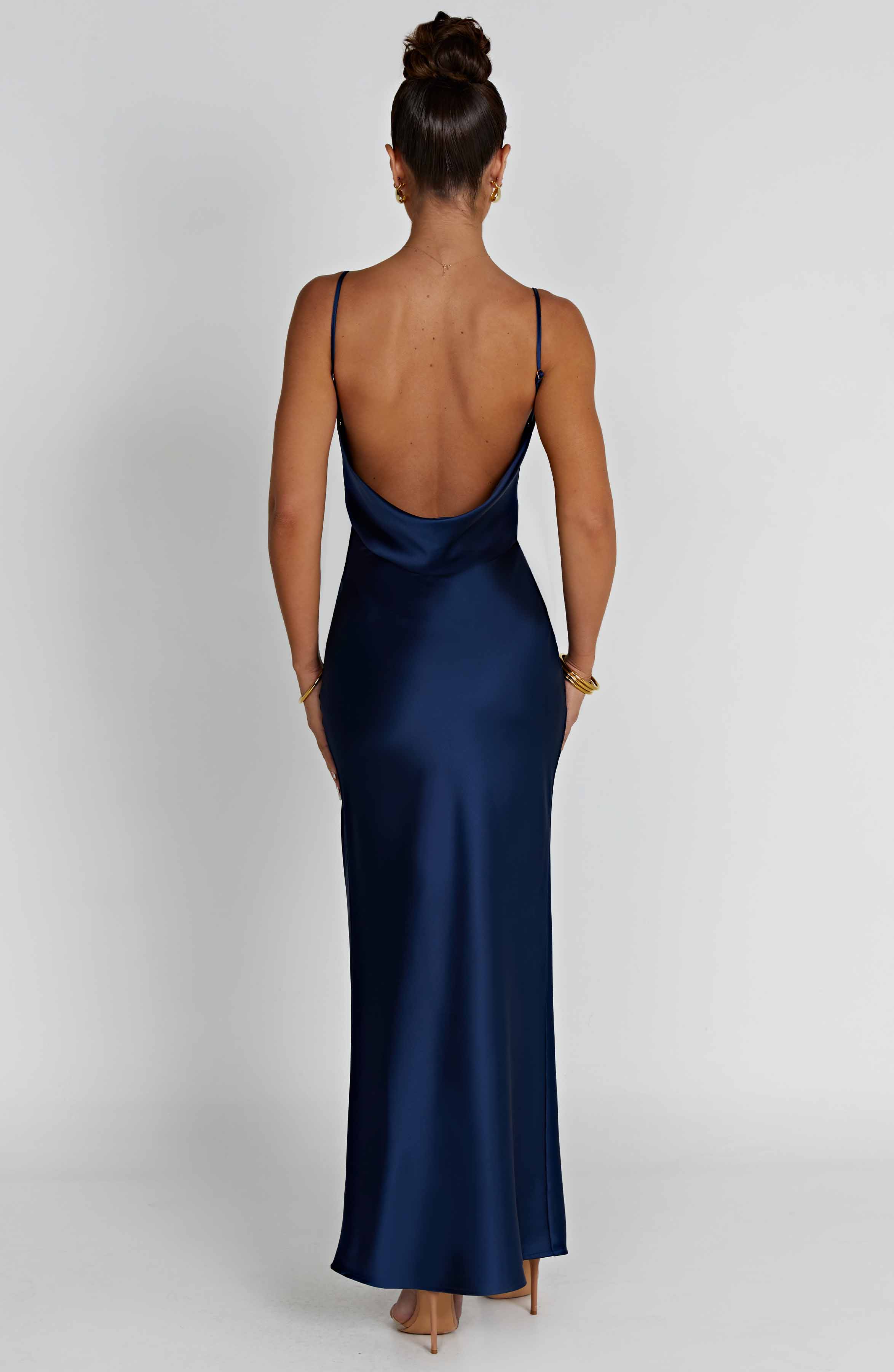 Celestina Maxi Dress - Navy Dress Babyboo Fashion Premium Exclusive Design