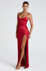 Clementine Maxi Dress - Red Dress Babyboo Fashion Premium Exclusive Design