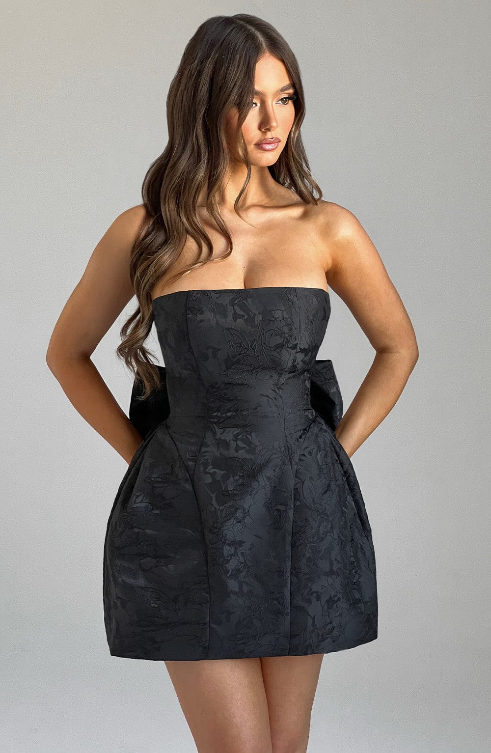 Elenora Mini Dress - Black Dress Babyboo Fashion Premium Exclusive Design