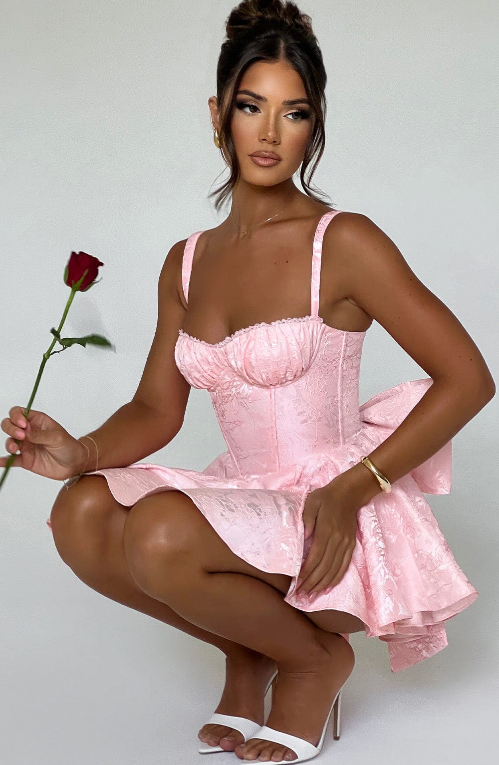 Emelie Playsuit - Blush Playsuit Babyboo Fashion Premium Exclusive Design