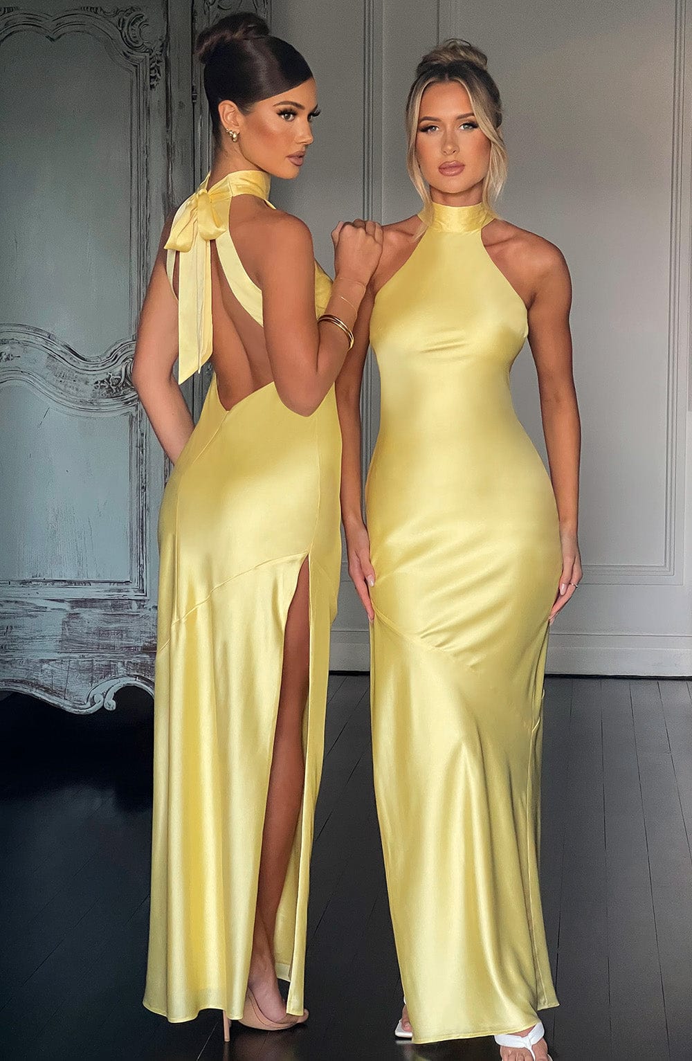 Etta Maxi Dress - Lemon Dress Babyboo Fashion Premium Exclusive Design