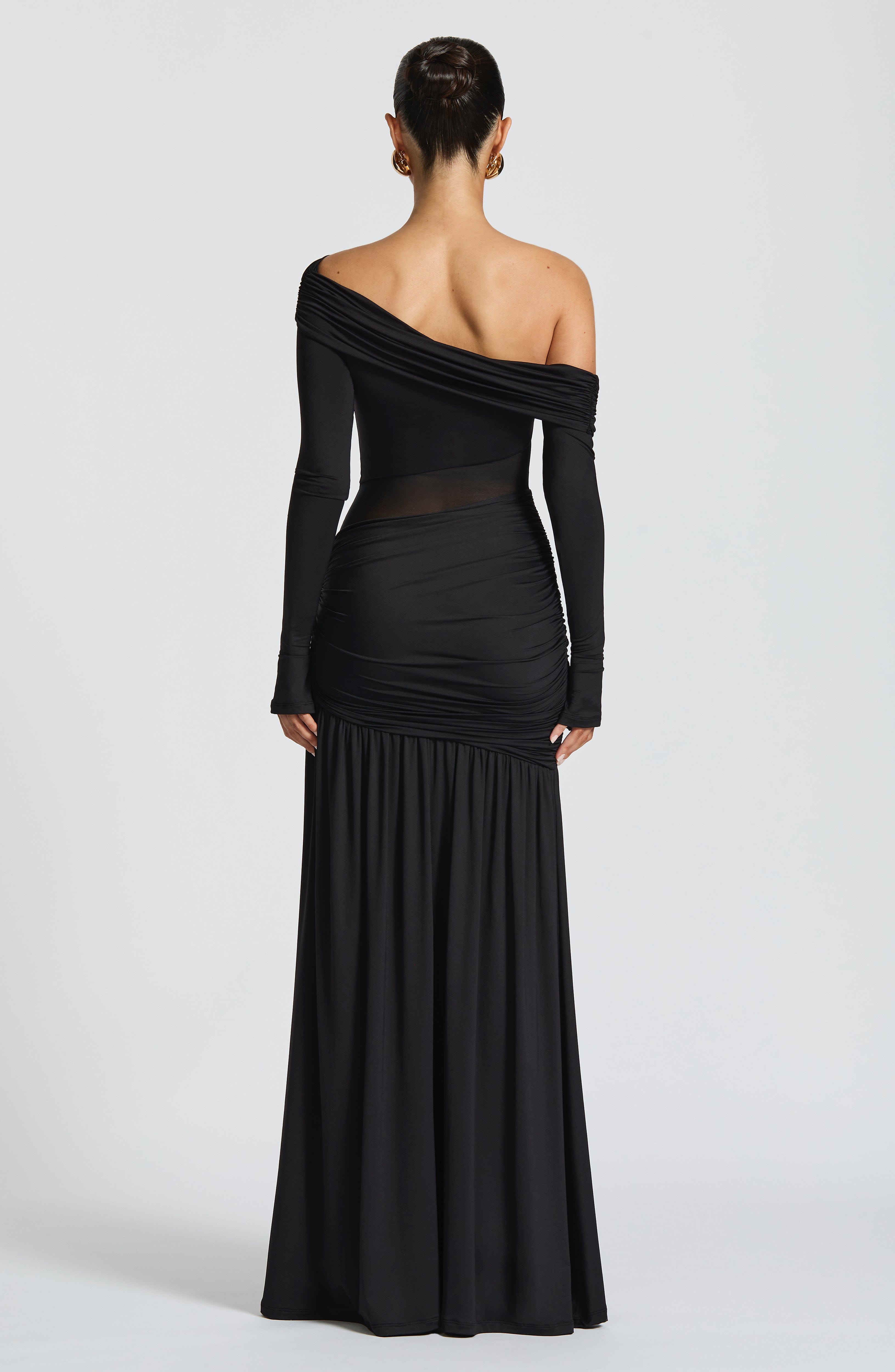Ettalie Maxi Dress - Black Dress Babyboo Fashion Premium Exclusive Design