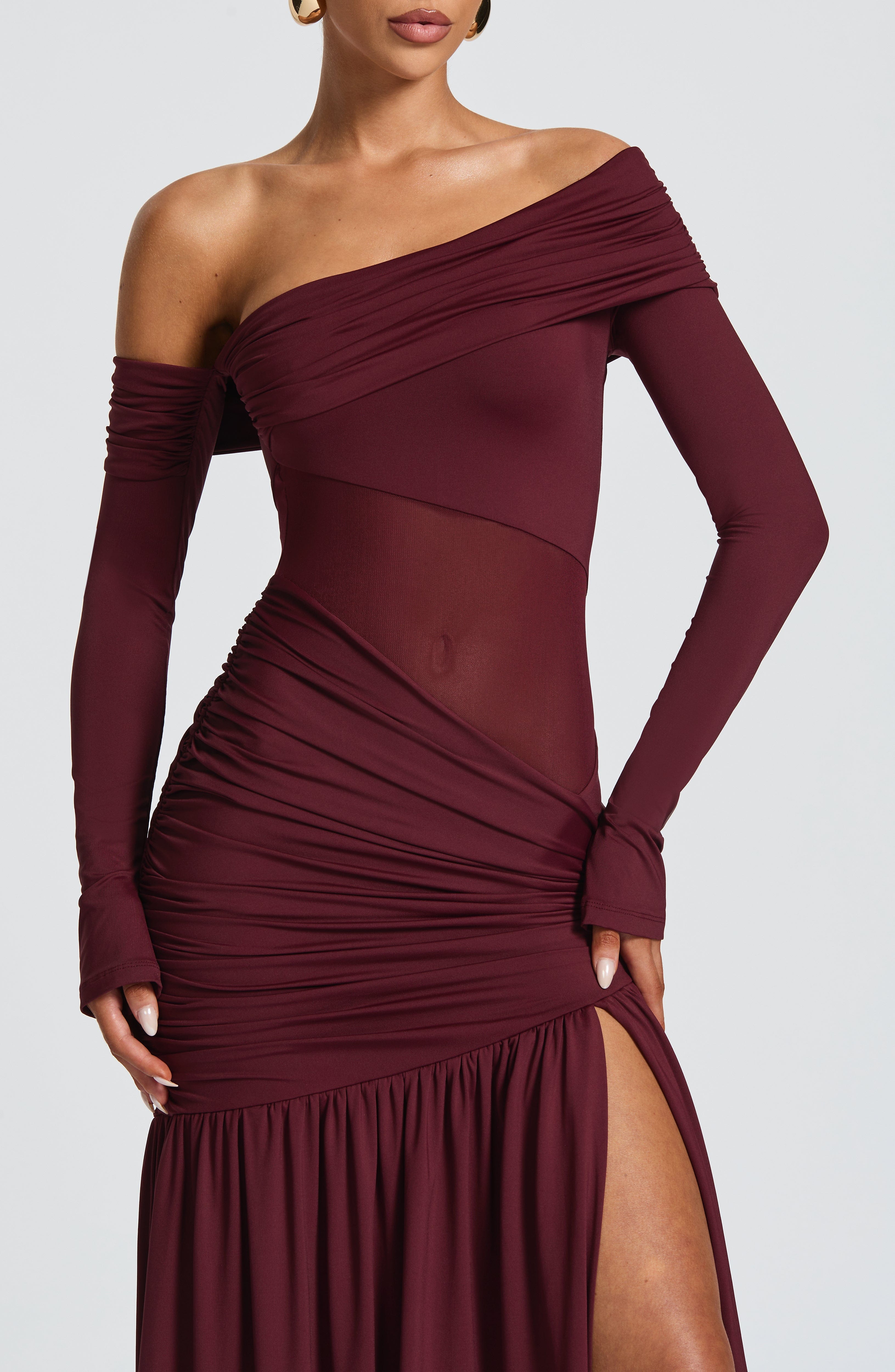 Ettalie Maxi Dress - Cherry Lacquer Dress Babyboo Fashion Premium Exclusive Design