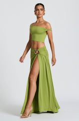 Eva Top - Olive Top Babyboo Fashion Premium Exclusive Design