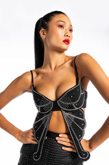 EVER AFTER BUTTERFLY EMBELLISHED BRA