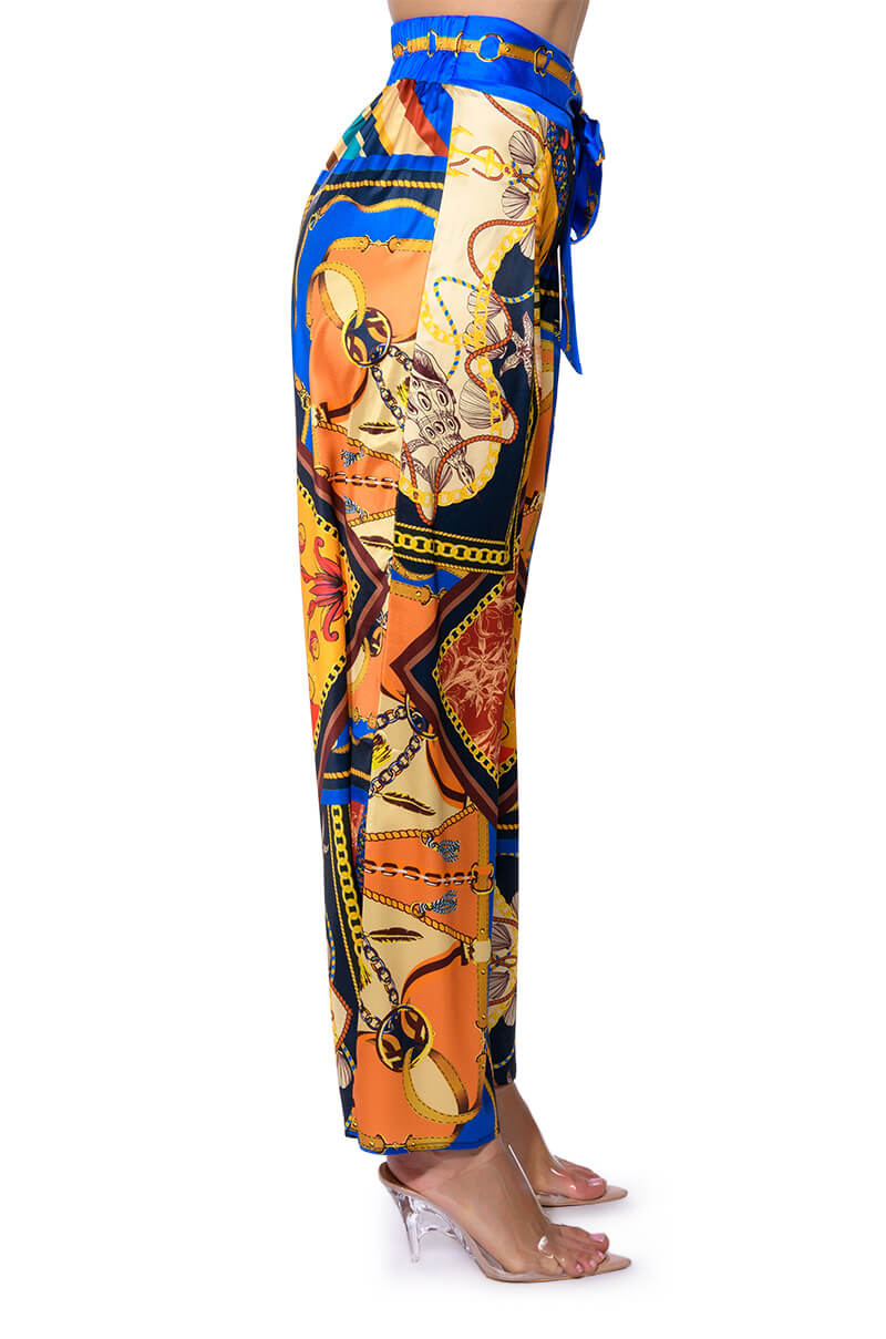 EZRA PRINTED PALAZZO PANT