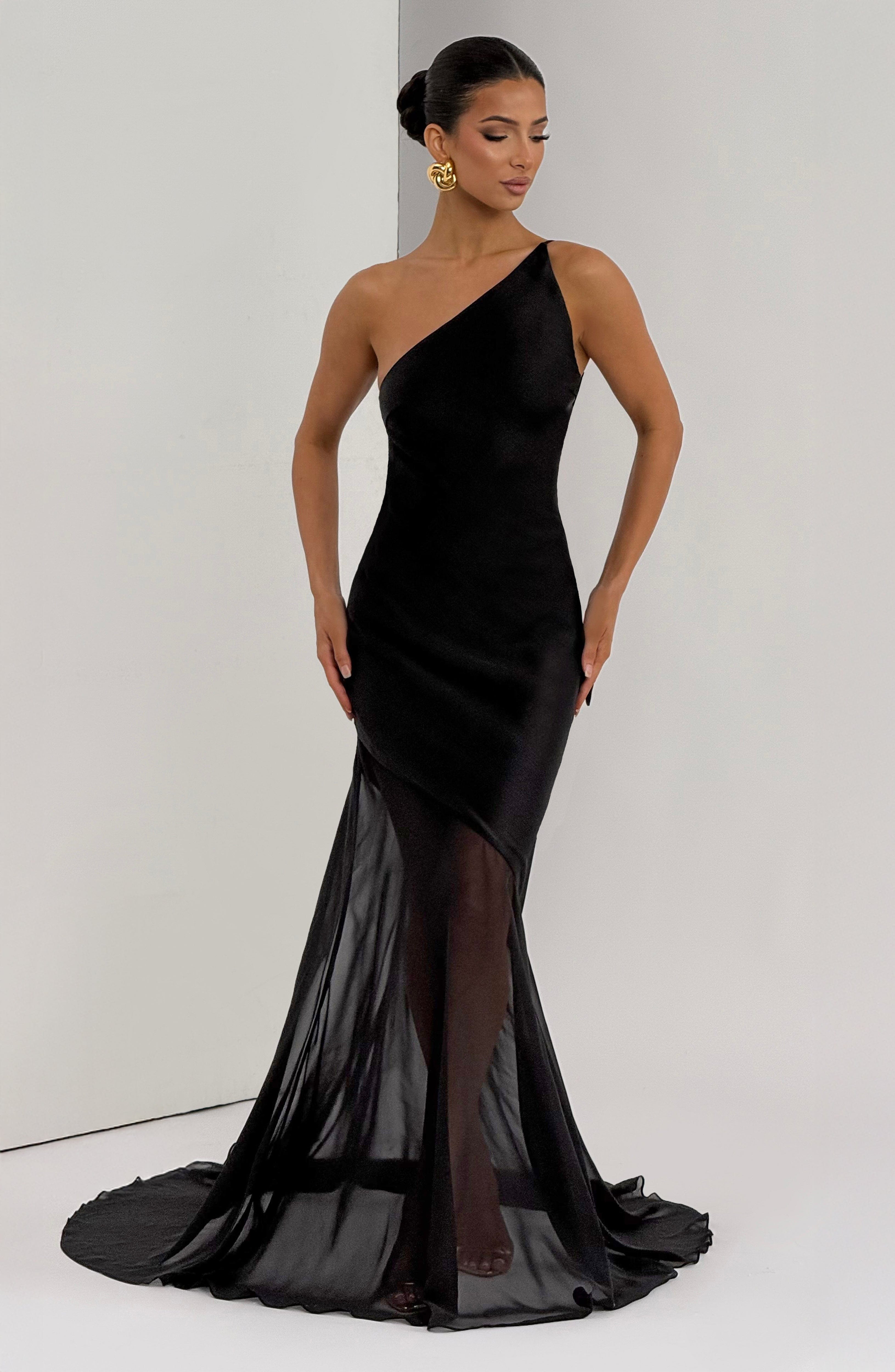 Fable Gown - Black Dress Babyboo Fashion Premium Exclusive Design