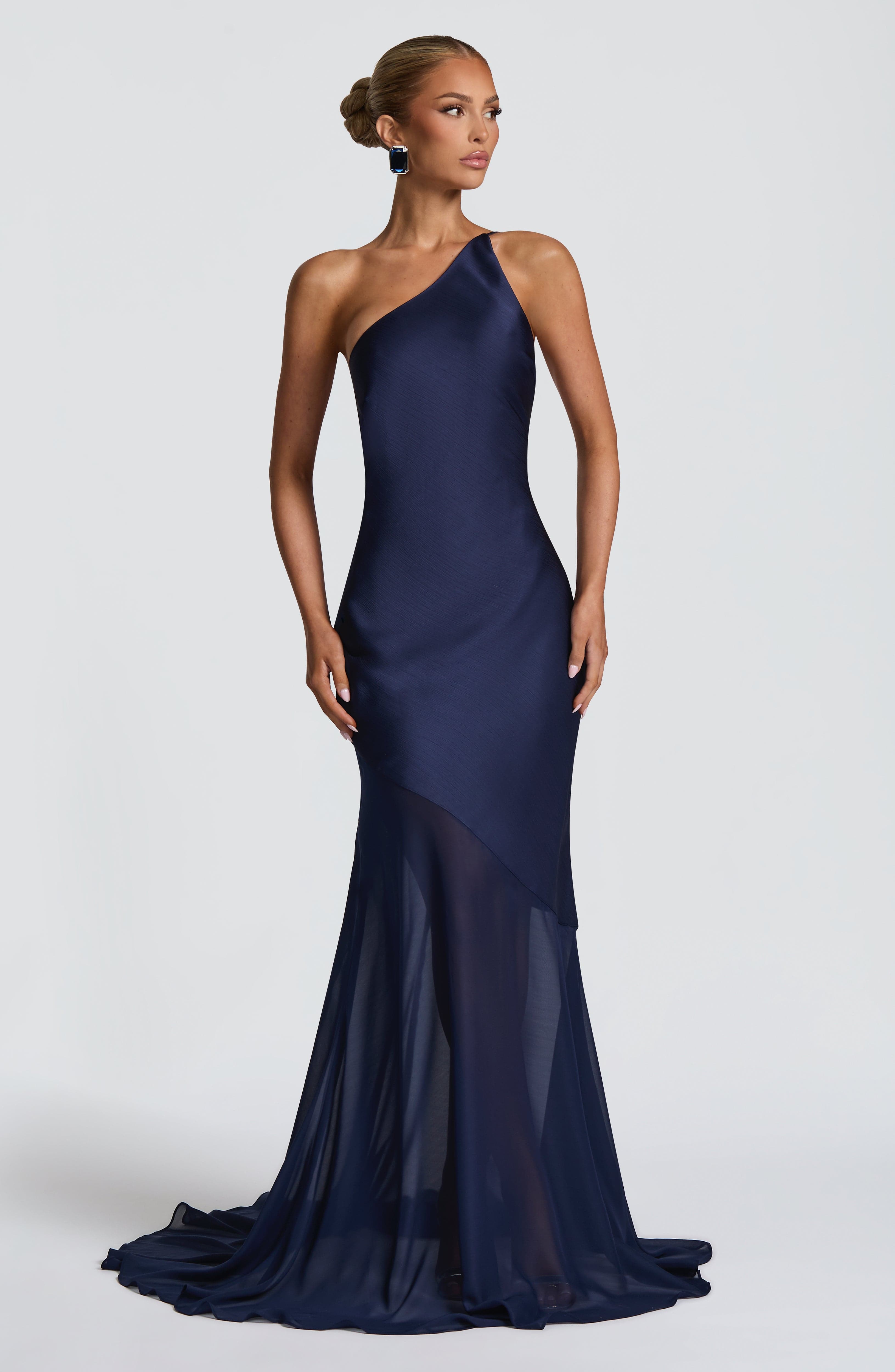 Fable Gown - Navy Dress Babyboo Fashion Premium Exclusive Design