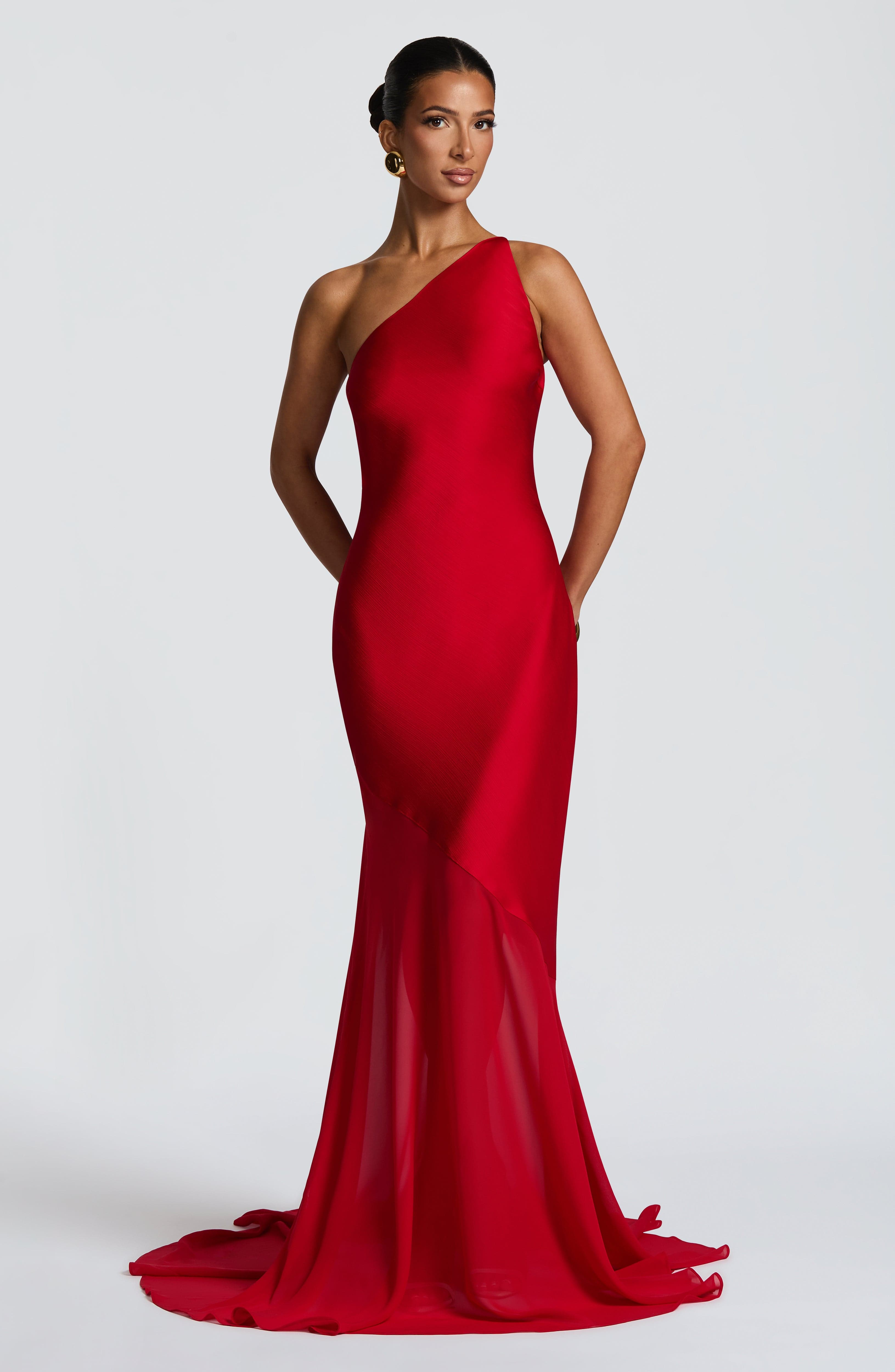 Fable Gown - Red Dress Babyboo Fashion Premium Exclusive Design
