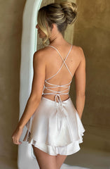 Florence Playsuit - Champagne Playsuit Babyboo Fashion Premium Exclusive Design
