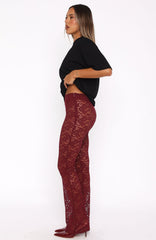 New Era Pants Wine