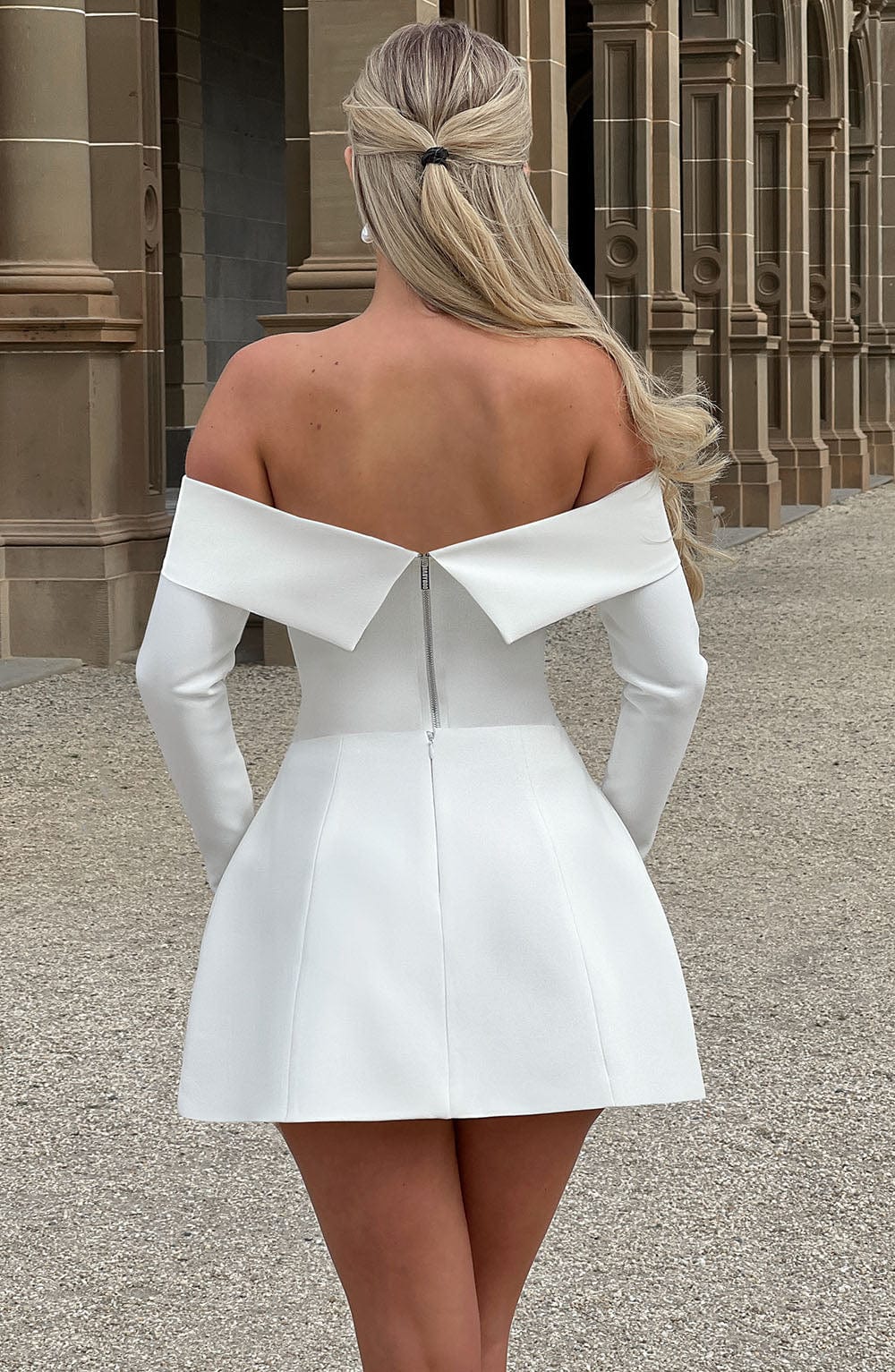 Grace Skort - Ivory Skorts Babyboo Fashion Premium Exclusive Design