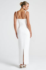 Ines Midaxi - Ivory Dress Babyboo Fashion Premium Exclusive Design