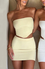 Jaz Mini Skirt - Lemon Skirt Babyboo Fashion Premium Exclusive Design